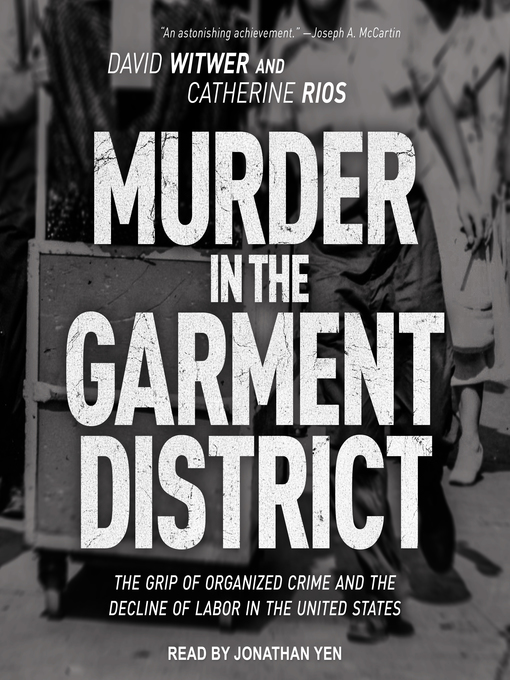 Title details for Murder in the Garment District by David Witwer - Wait list